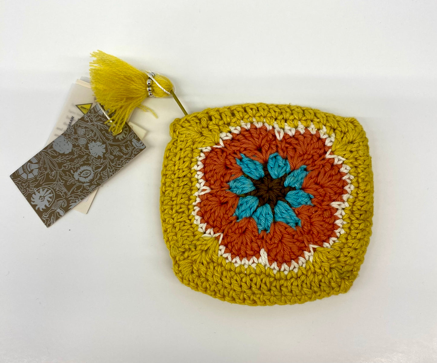 Rochelle Crochet Flower Coin Pouch