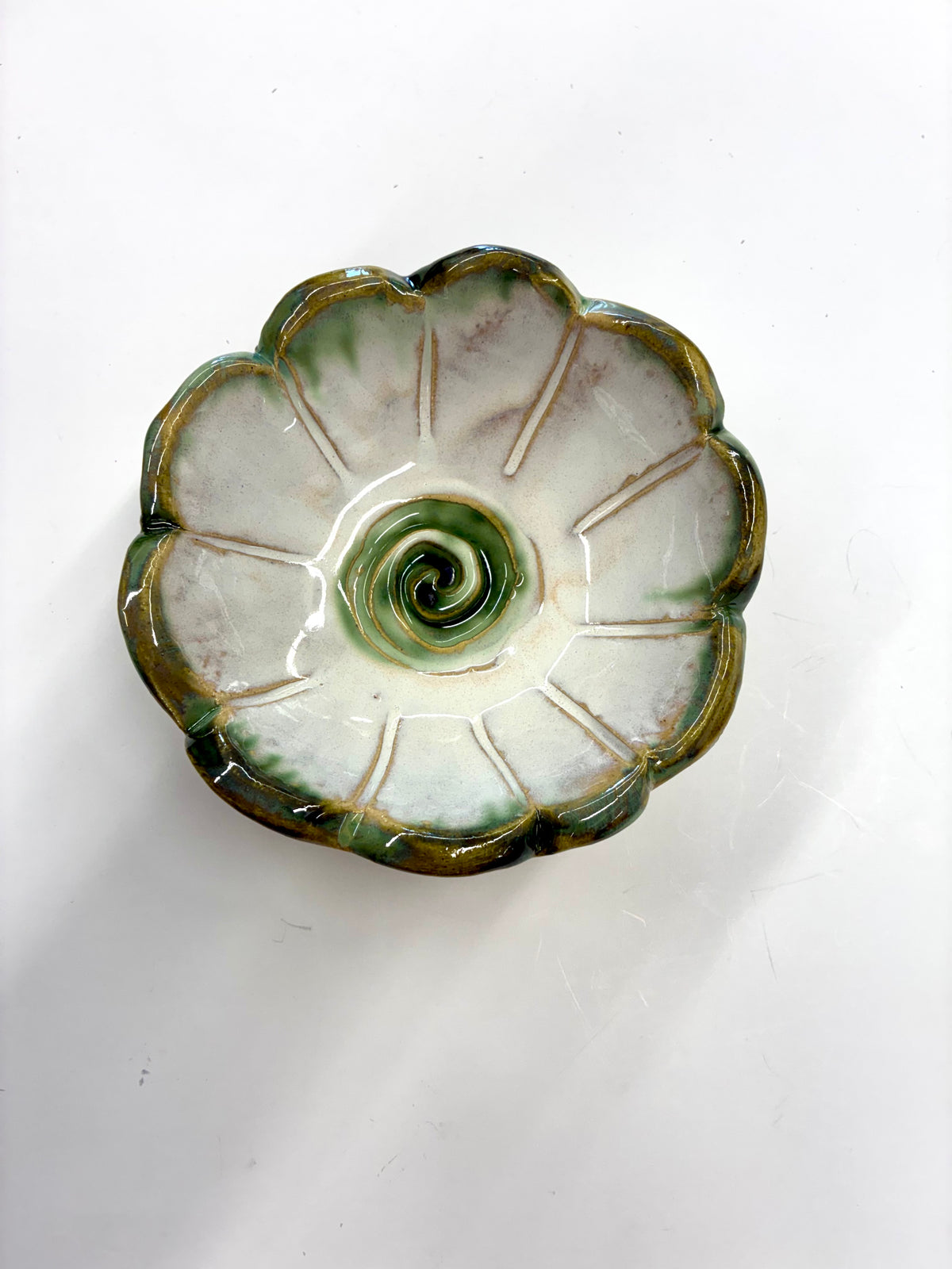 Flower Bowl 5x2” -Tab Boren Pottery #116