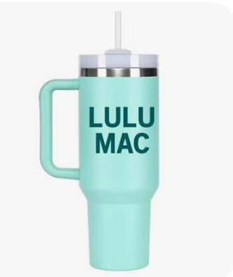 Lulu Mac Morgan 40oz Tumbler Mint