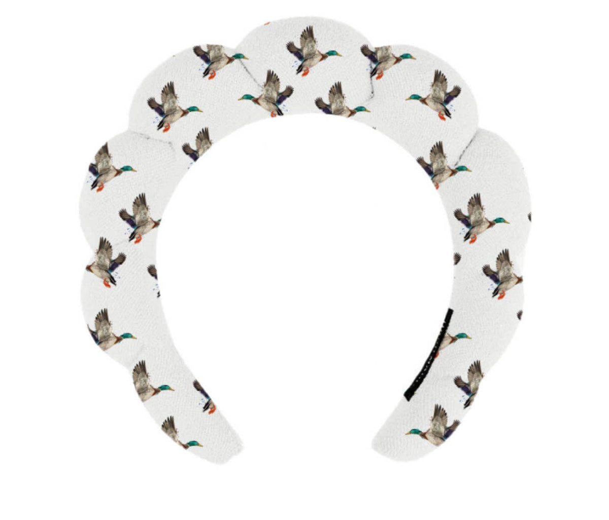 White Mallard Duck “Get Ready With Me” Skincare Headband