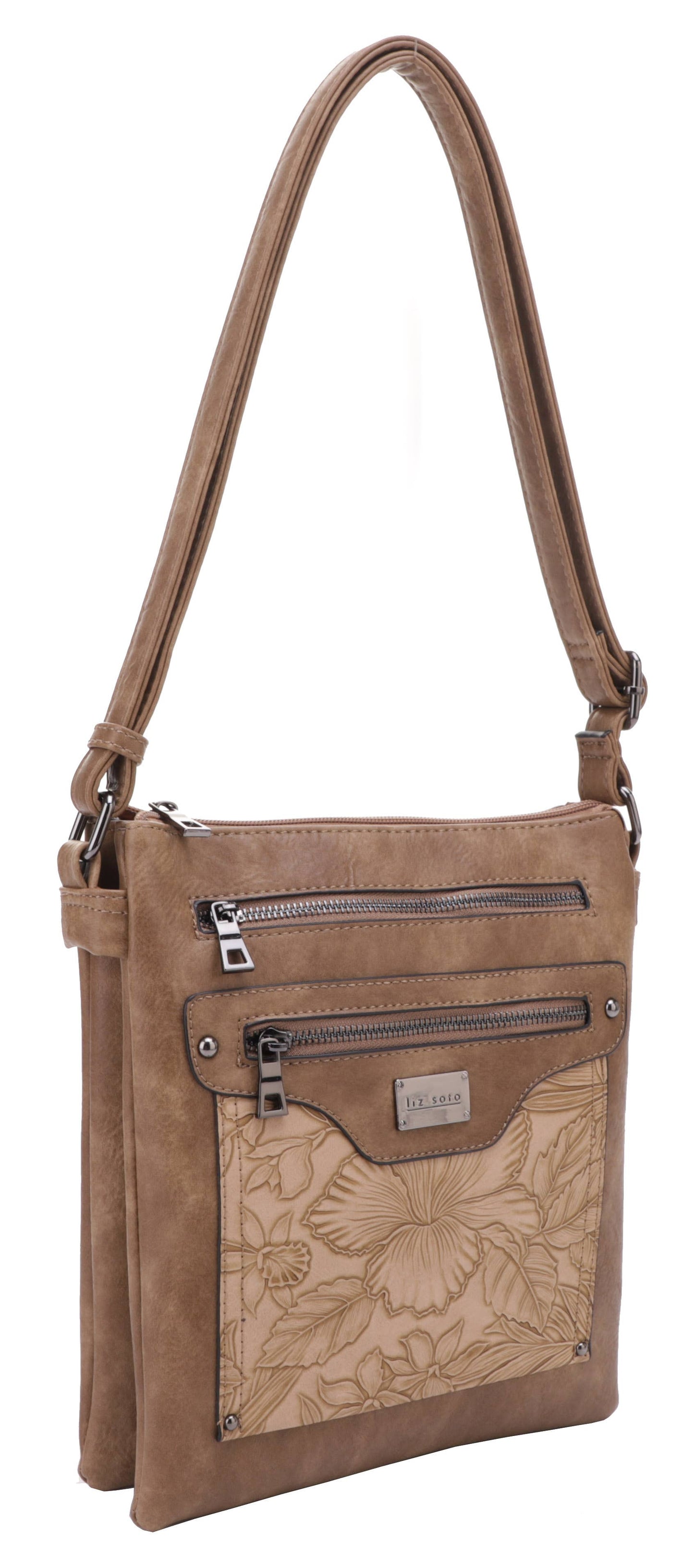 Jessica 3305 Crossbody: Navy - Liz Soto