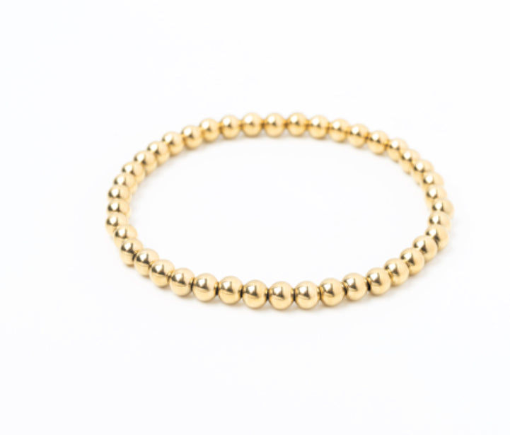 Meralora Beaded Stretch Bracelet 5mm