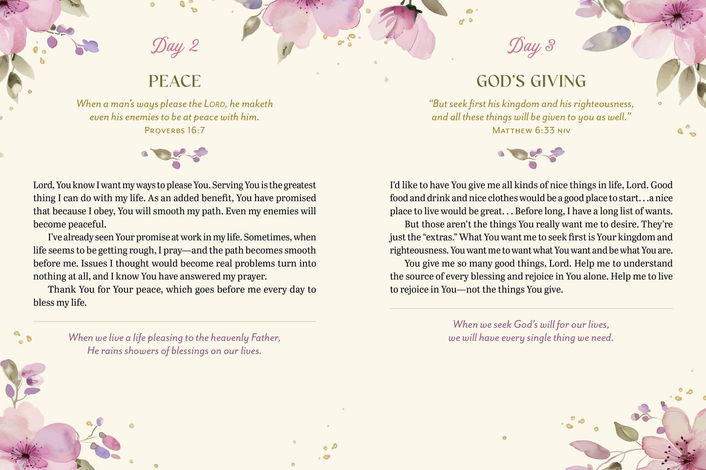 Daily Prayers and Promises for Women
