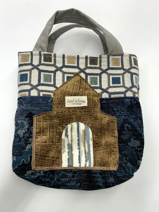 Bible Bag with Church Navy Colors