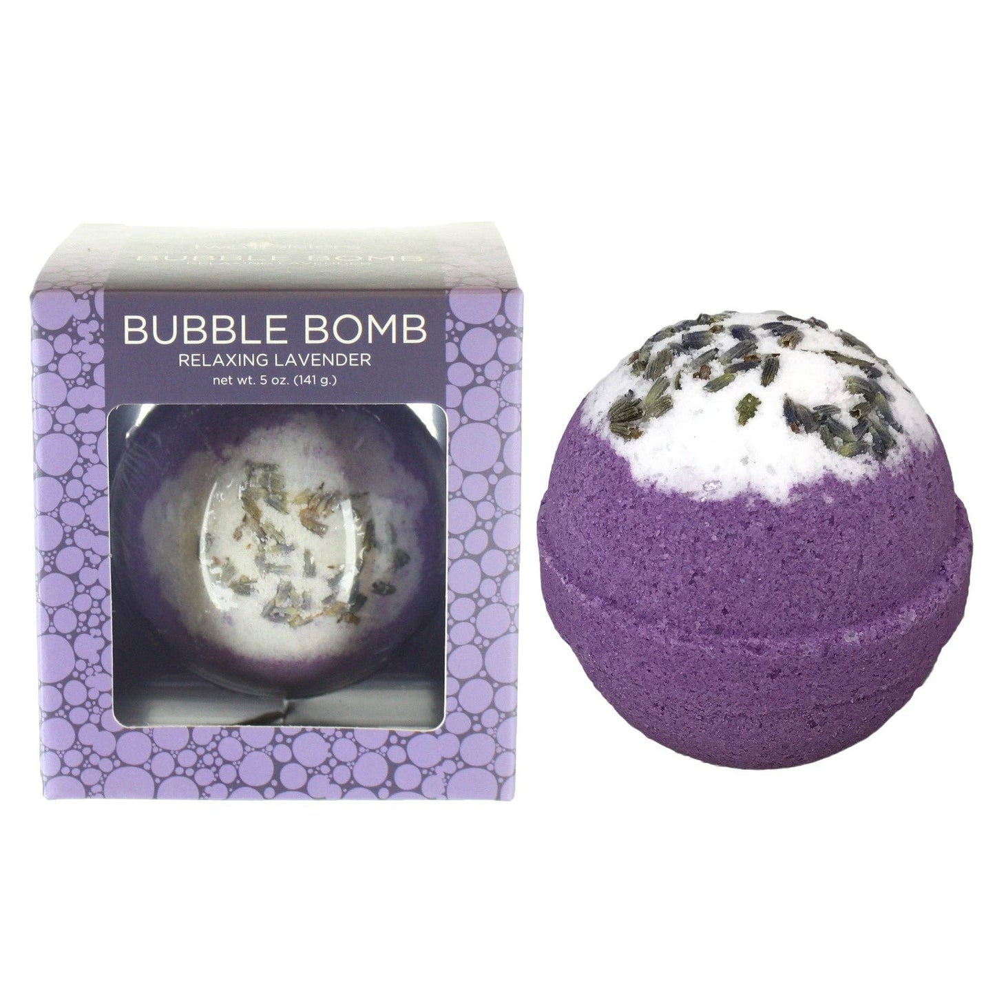 Relaxing Lavender Bubble Bath Bomb - 1 Pack