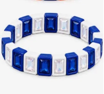 LULU MAC Rhinestone Stretch Bracelets