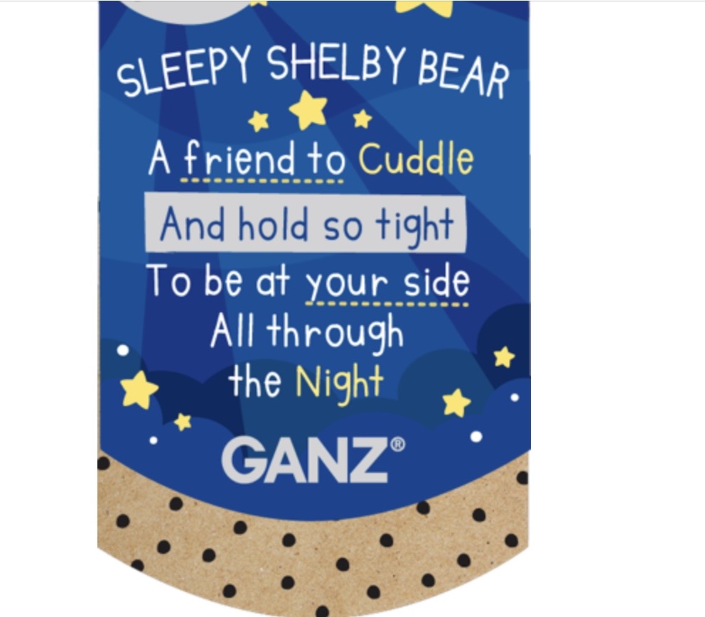Sleep Shelby Bear - Ganz