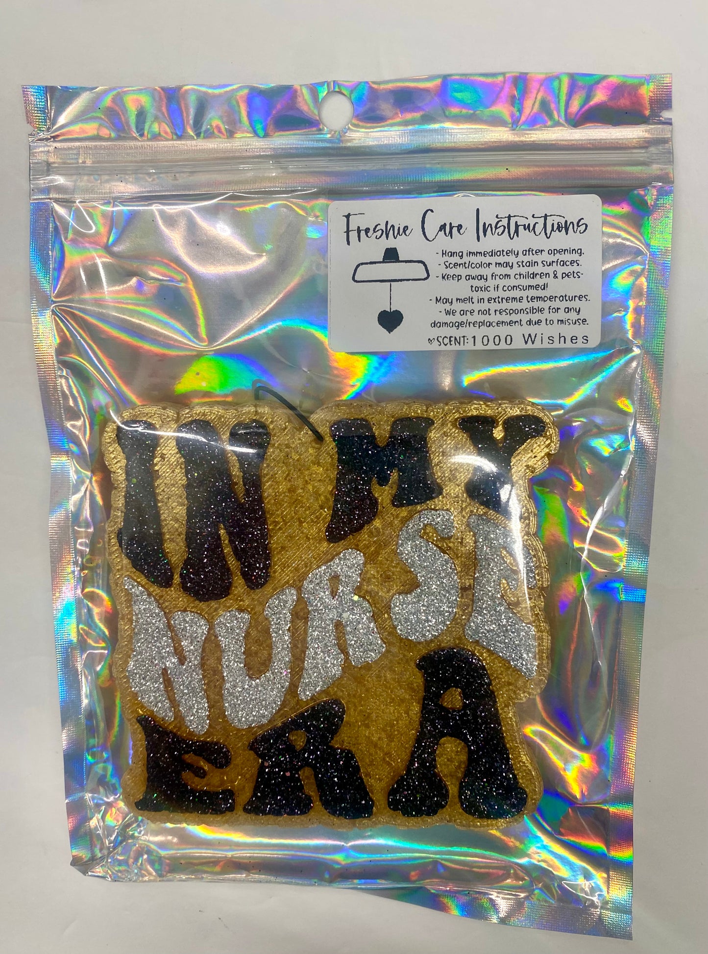 In My Nurse Era Car Freshie