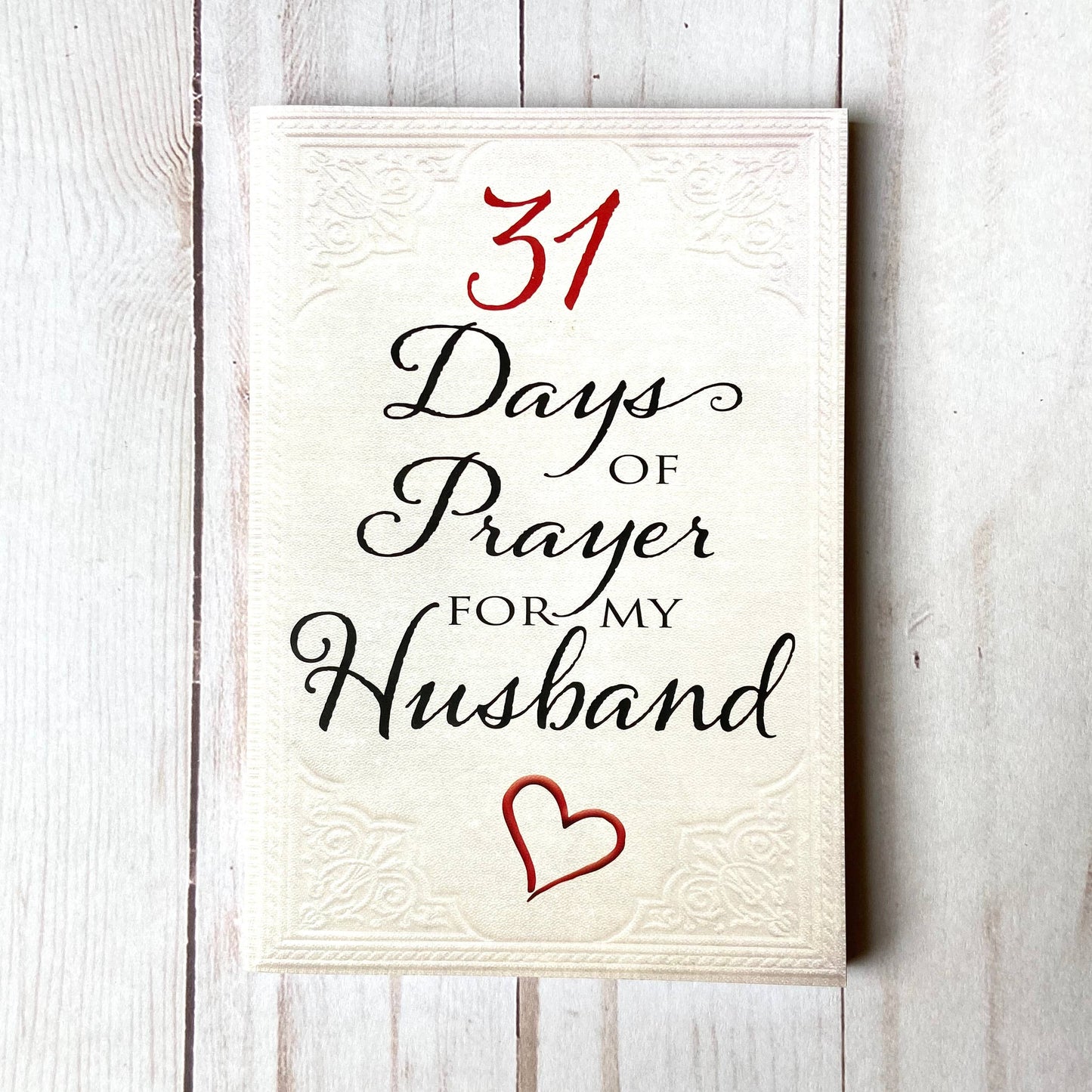 31 Days of Prayer for My Husband (Softcover Devotional)