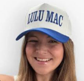 Lulu Mac Trucker Cap Royal Blue