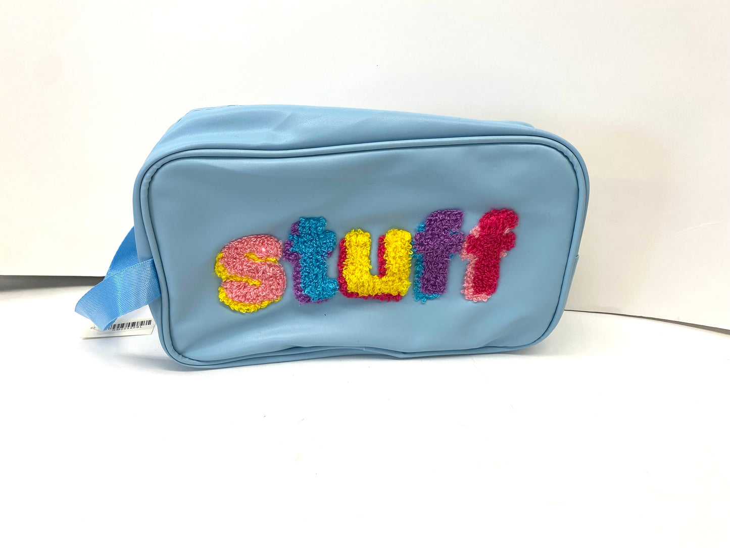 Multi Color “Stuff” Rectangle Cosmetic Bag / 4 colors available