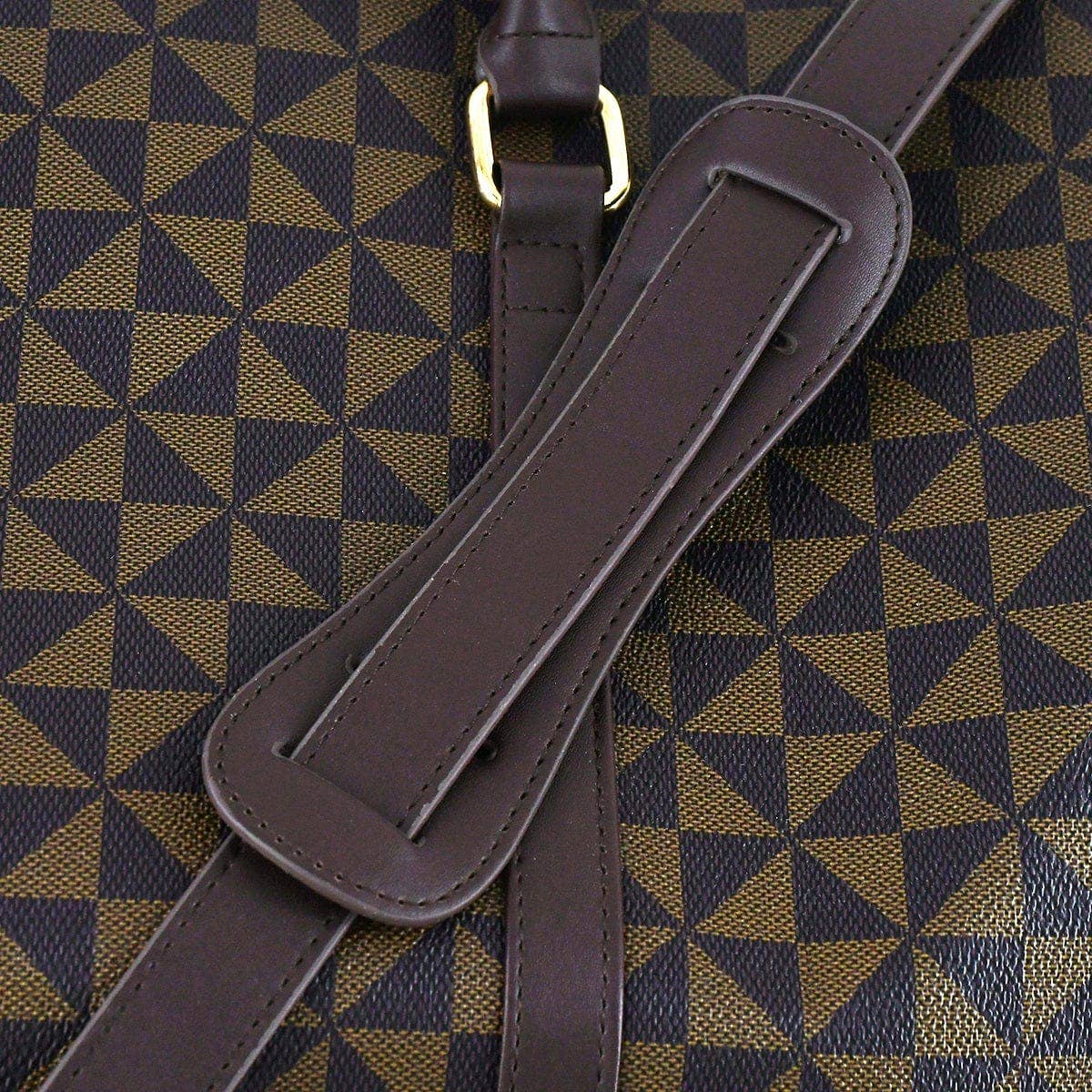 Charlotte Duffel Bag: Coffee Triangle