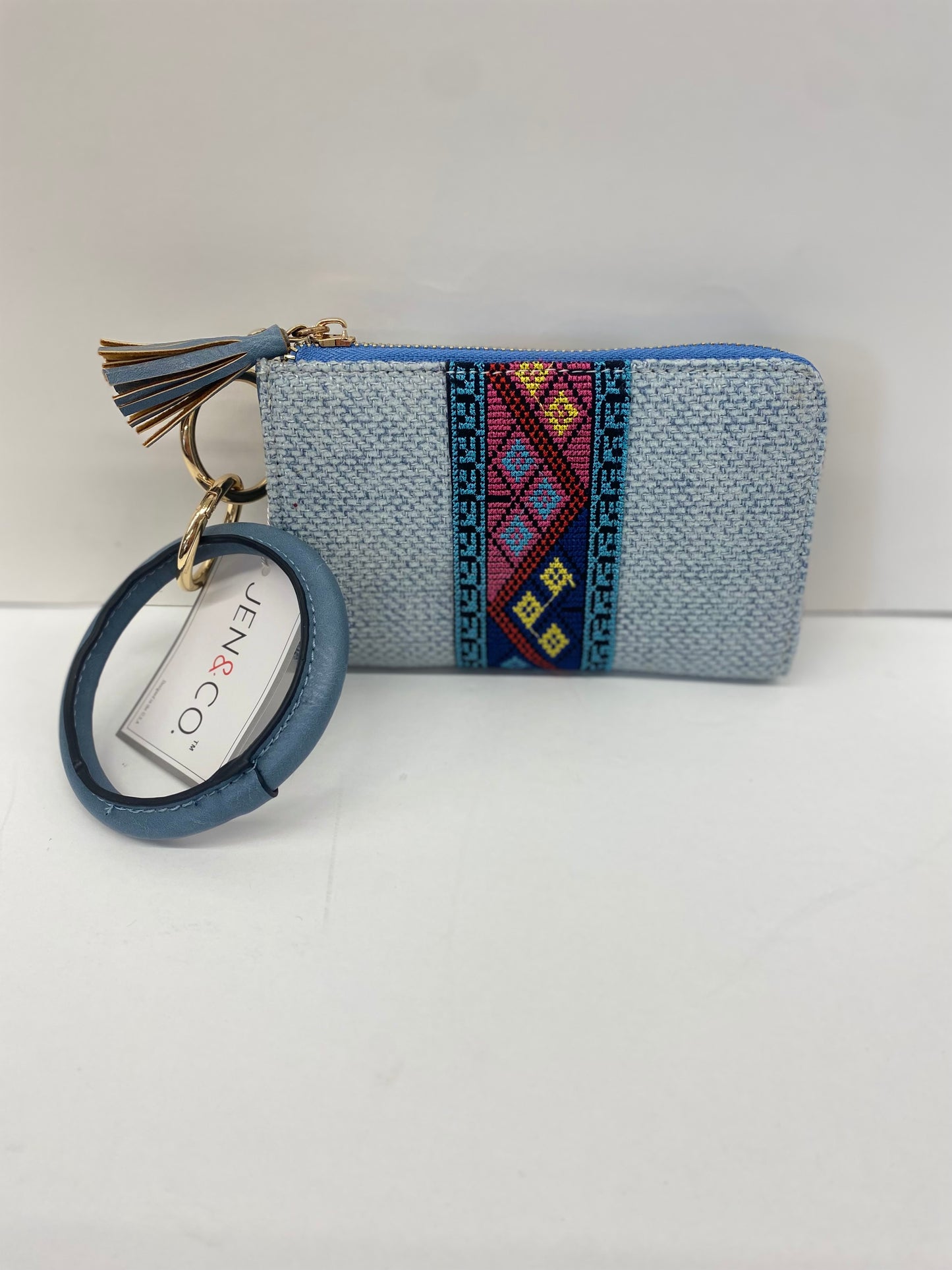 Jen & Co. Liv Tribal Bangle Wristlet/Wallet