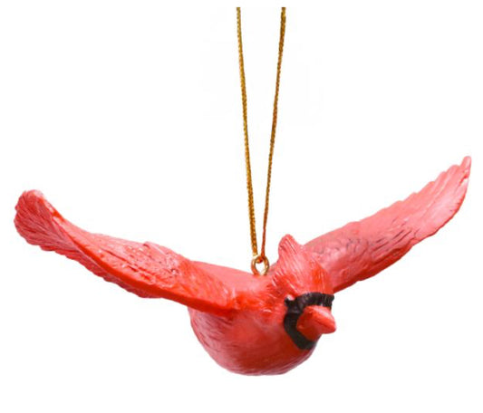 Flying Cardinal Ornament