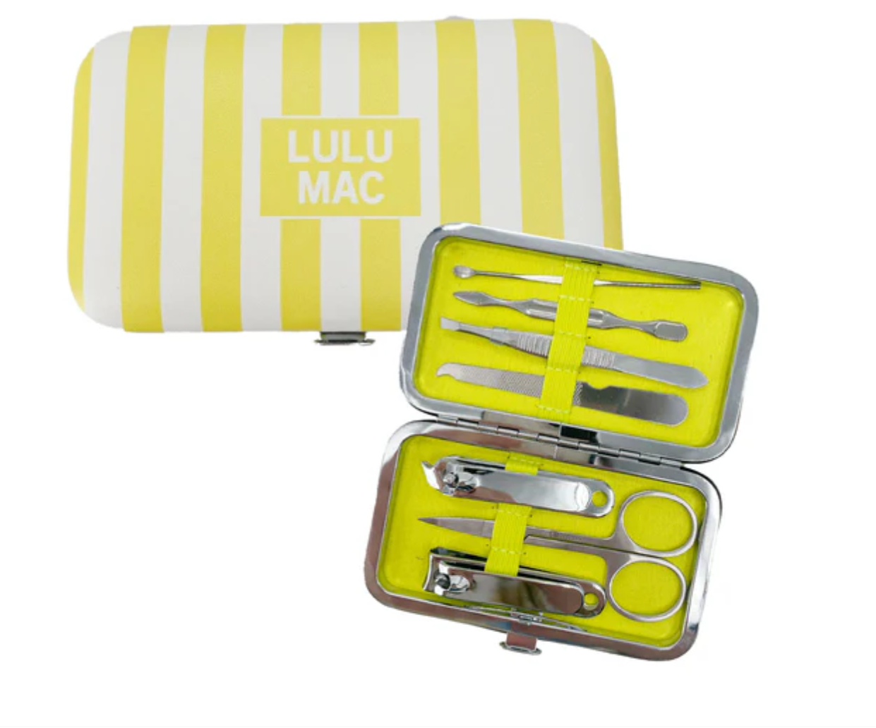 LULU MAC Striped Darby Manicure Set
