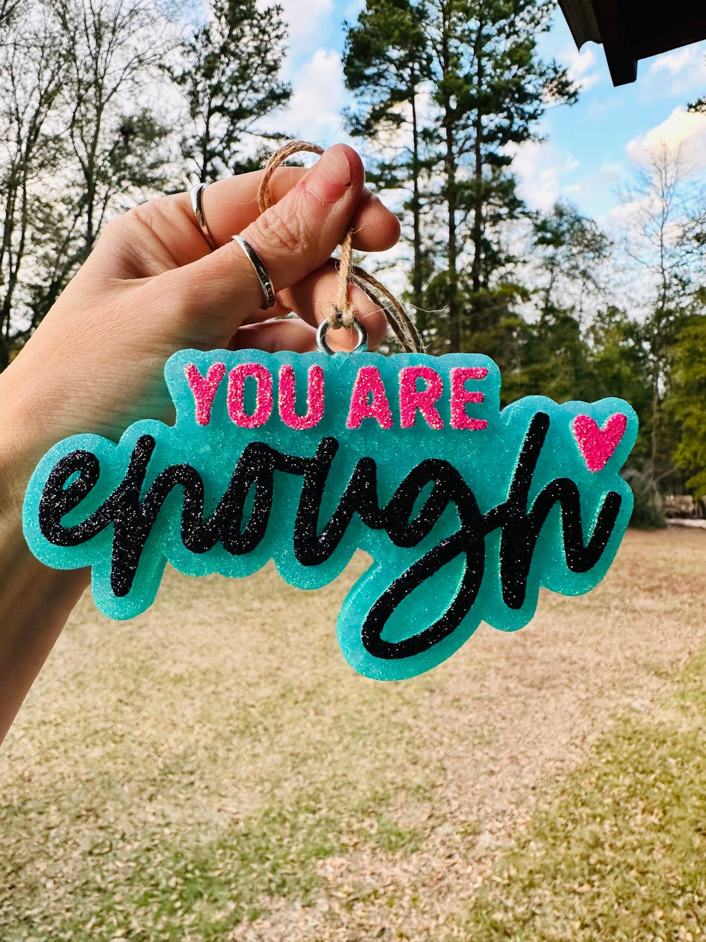 You Are Enough Car Freshie: Monkey Fart