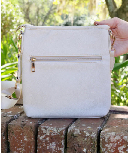 Caroline Hill - Briggs Crossbody Cream or Taupe
