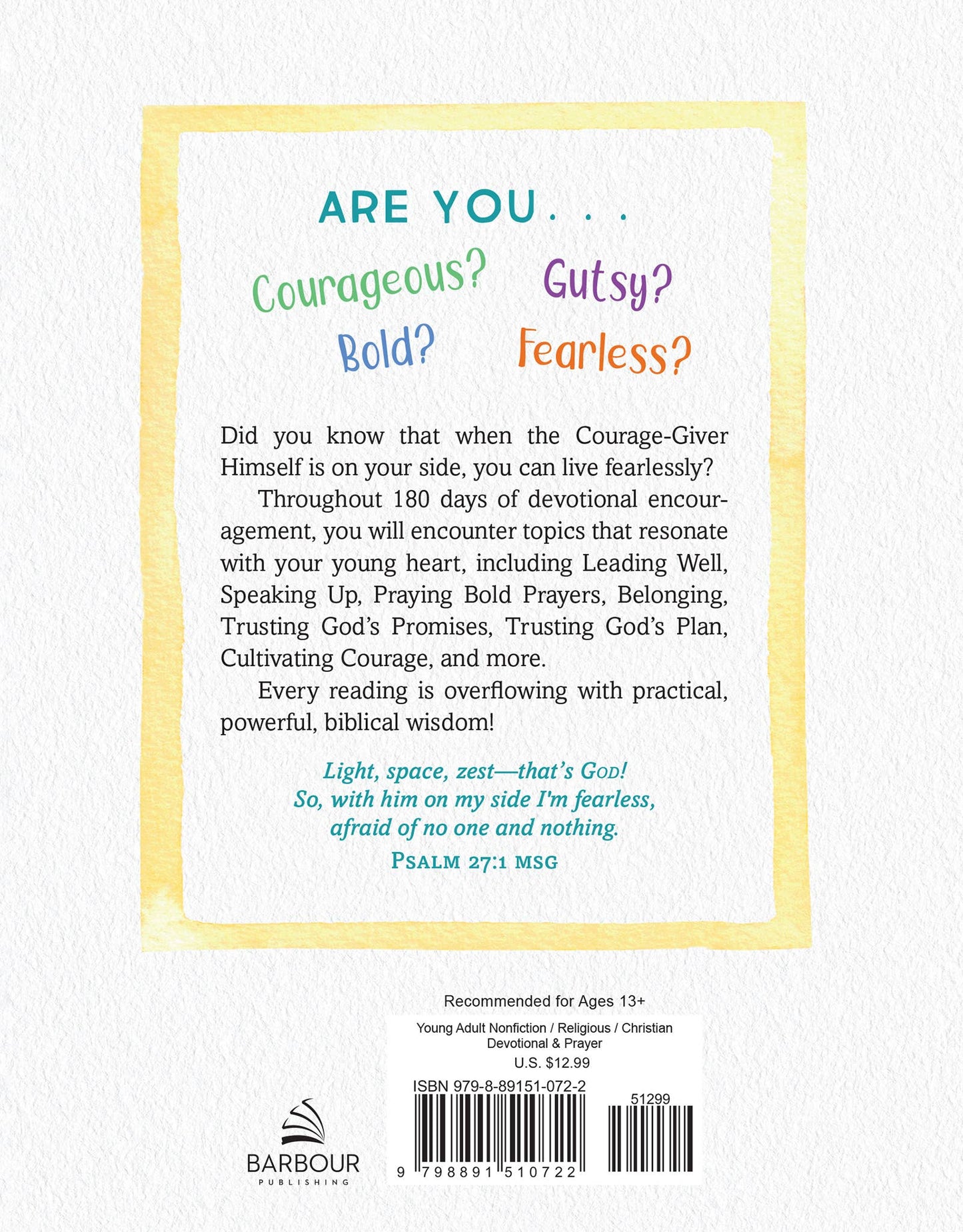 The Gutsy Girl's Devotional