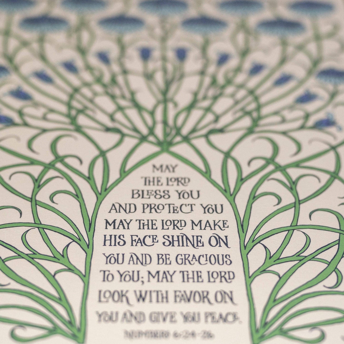 The Blessing Art Print - Numbers 6 (ESV)