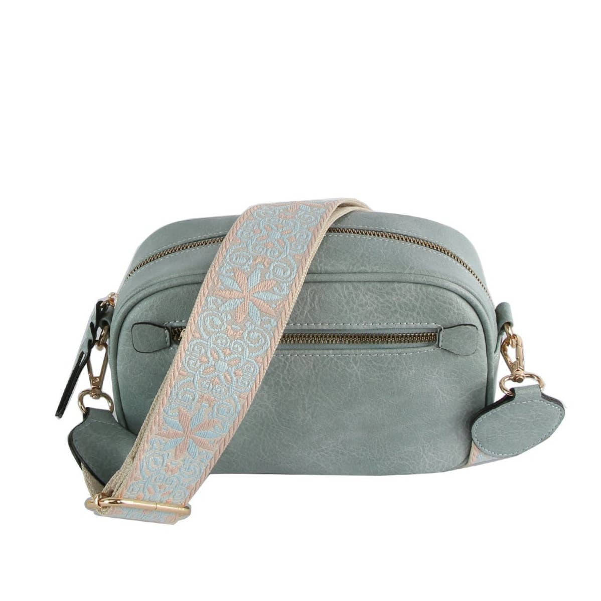 Boho Guitar Strap Women's Crossbody Bag: