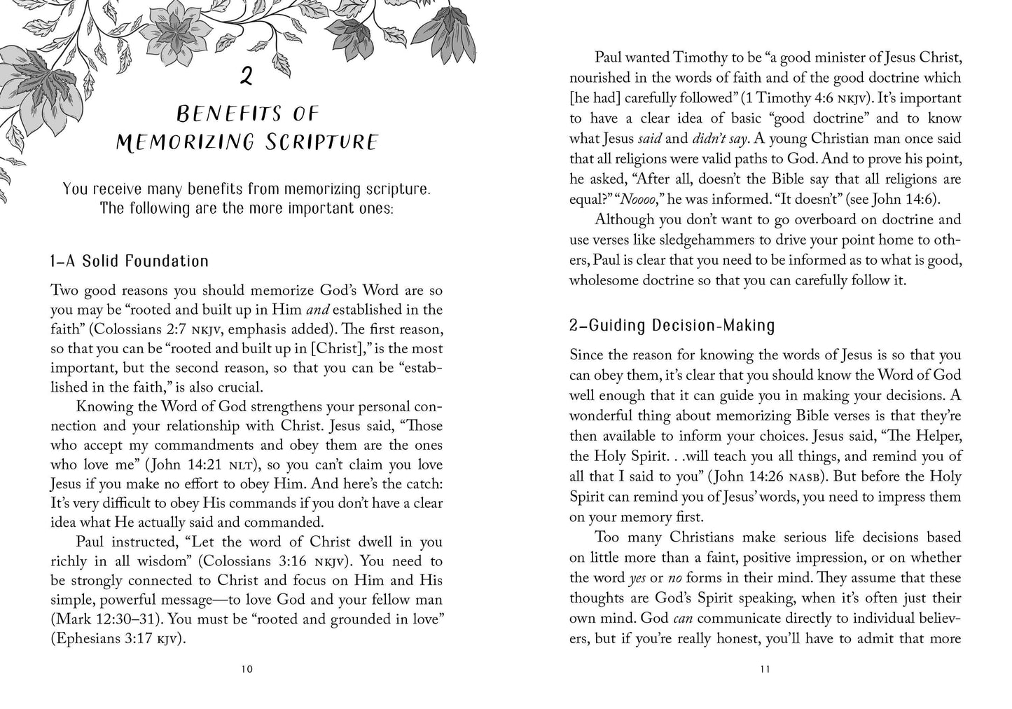 Women's Scripture Memory Guide