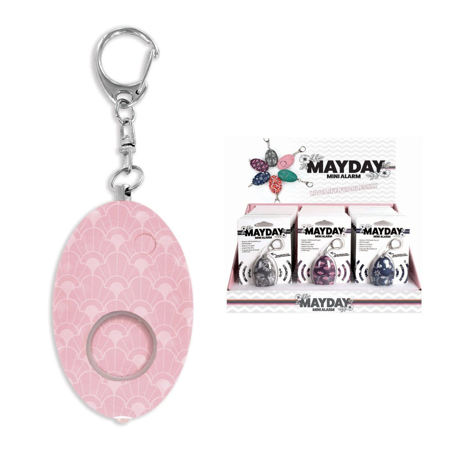 Mayday Mini Alarm Key Chain