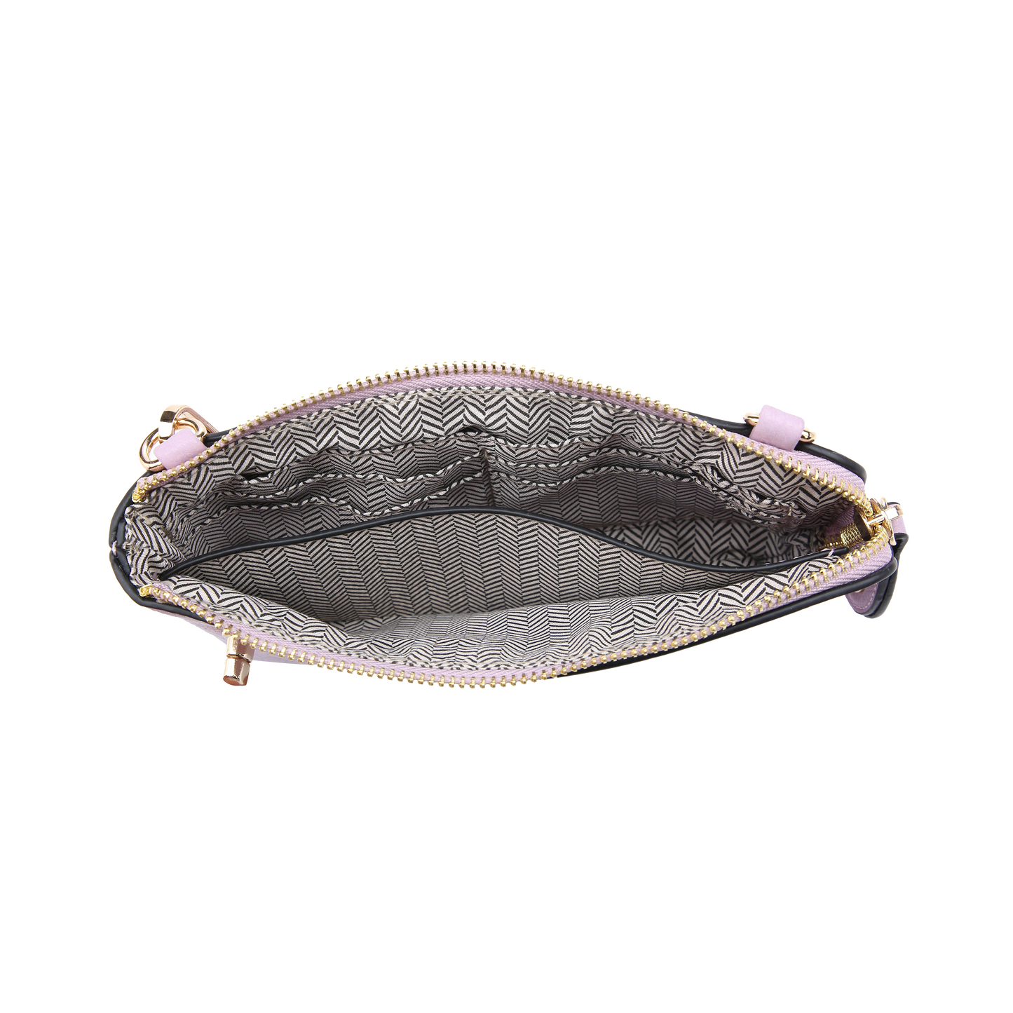 Jen & Co. Kendall Snake Twist Lock Crossbody/Wristlet: Pale Yellow