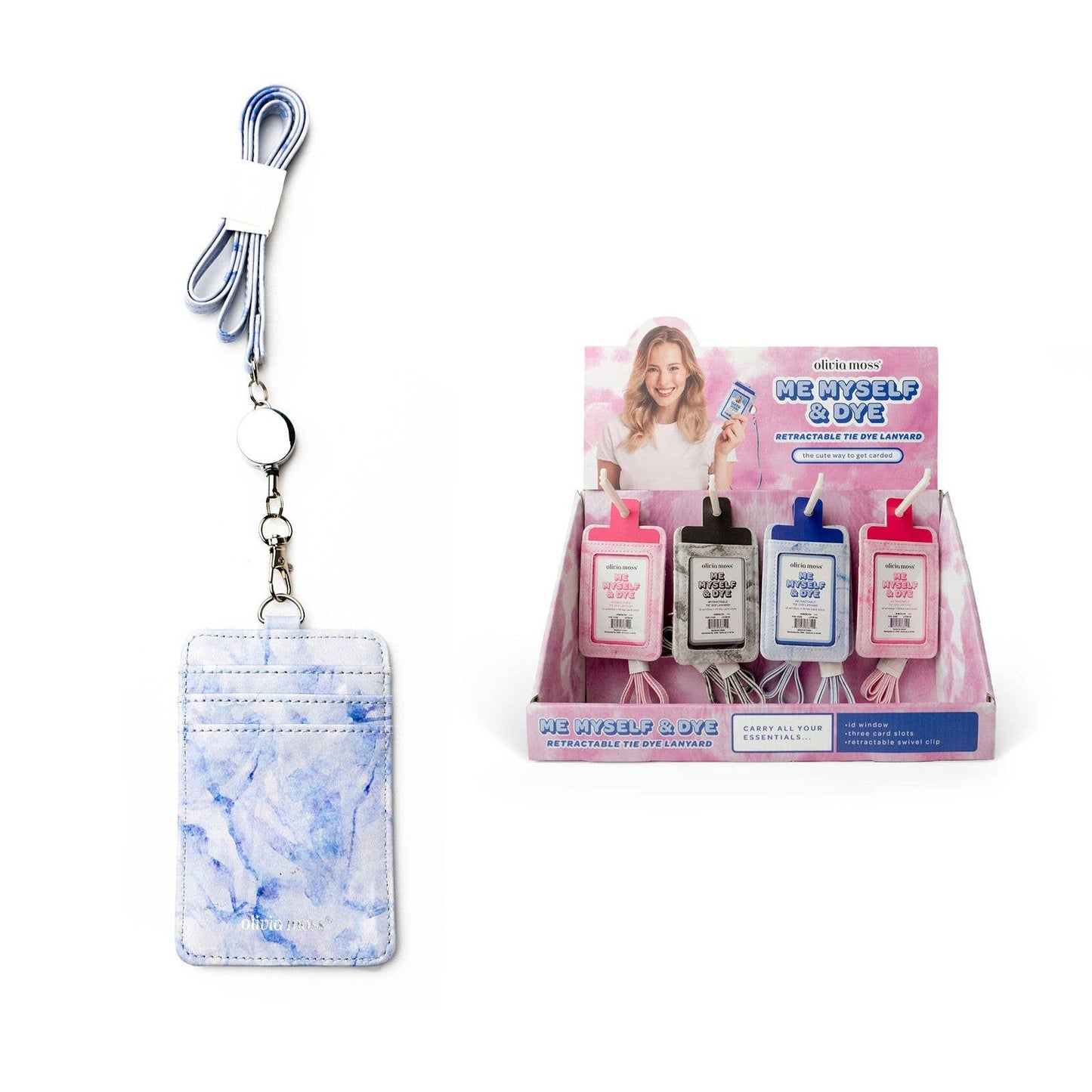 Olivia Moss Me Myself and Dye Retractable Lanyard