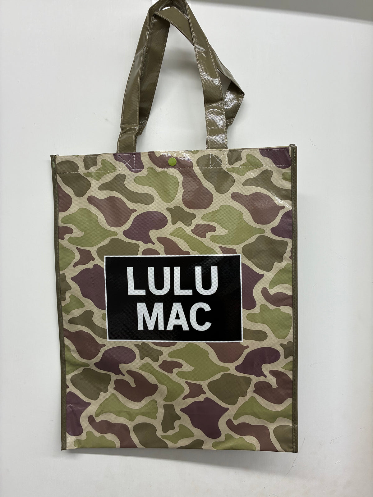 LULU MAC Camo Reusable Tote