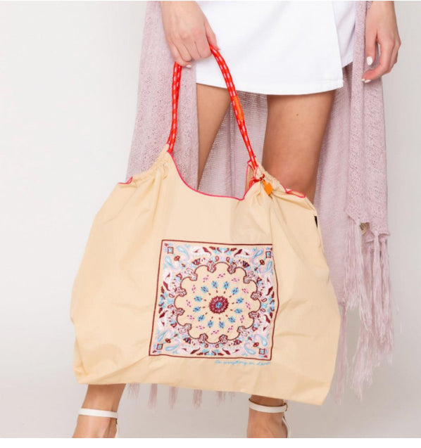 Paisley Pattern Rope Bag