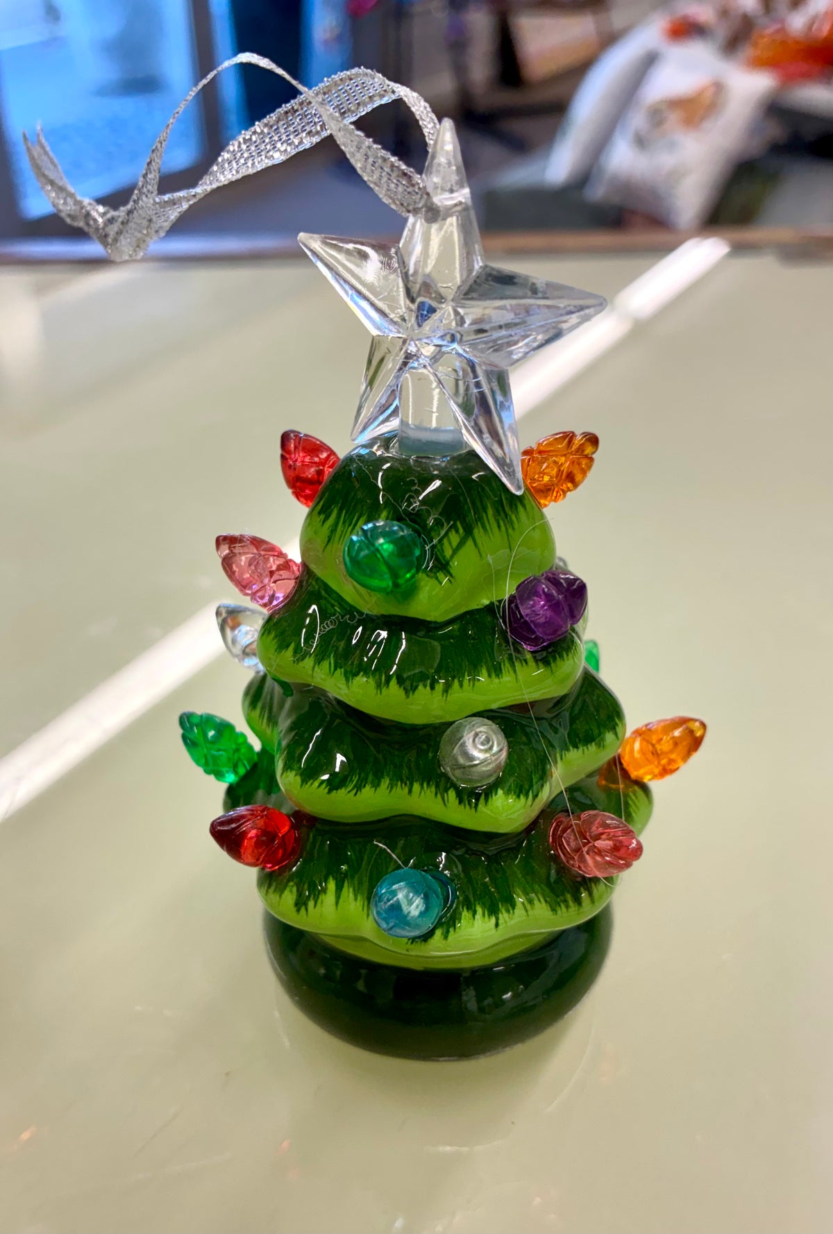 Little Lighted Christmas Tree Ornaments / LED