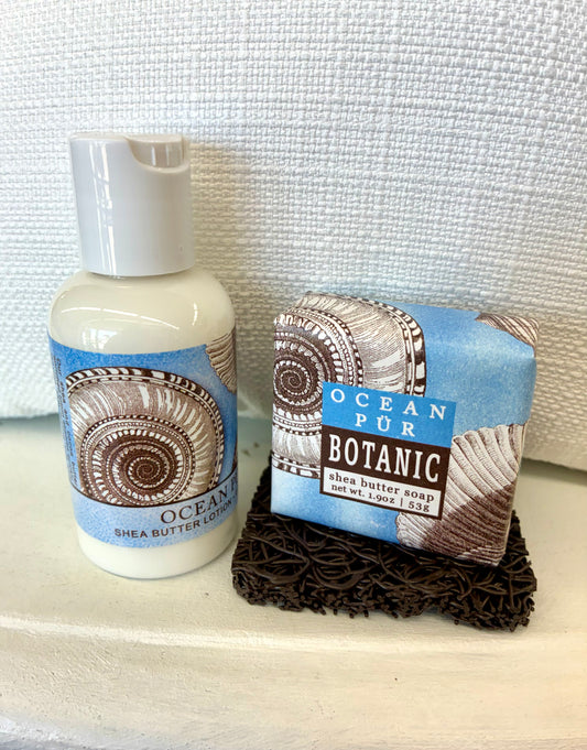 3-Piece Gift Set - 1.9oz Shea Butter Soap, 2oz Shea Butter Lotion and Soap saver
