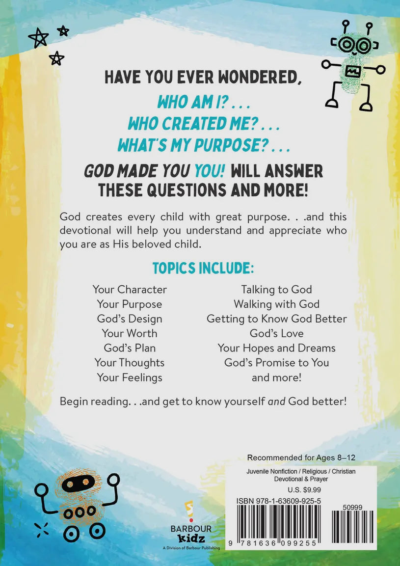 God Made You YOU!! - Devotions For Boys