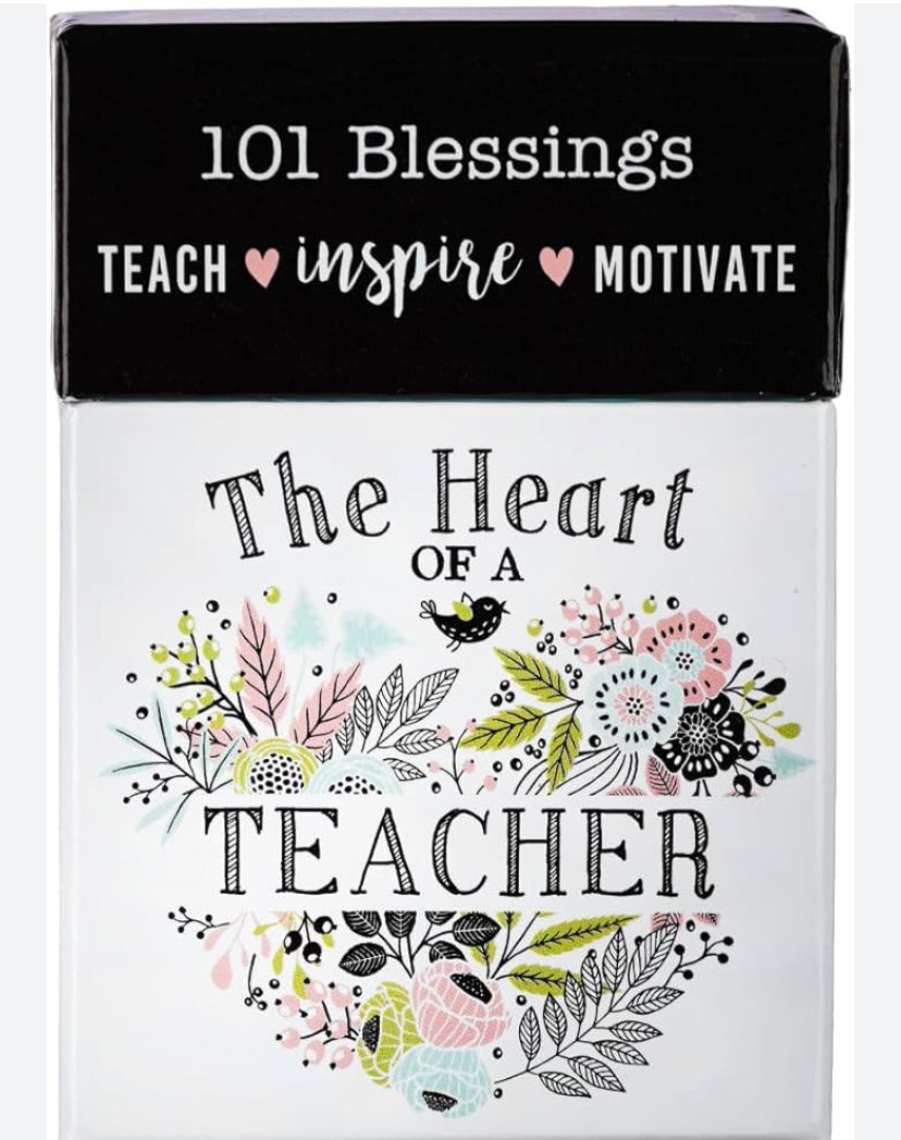 101 Blessings for Teachers Inspirational Cards