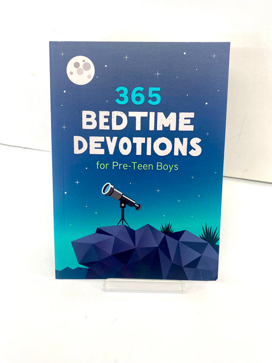 365 Bedtime Devotions for Pre-Teen Boys