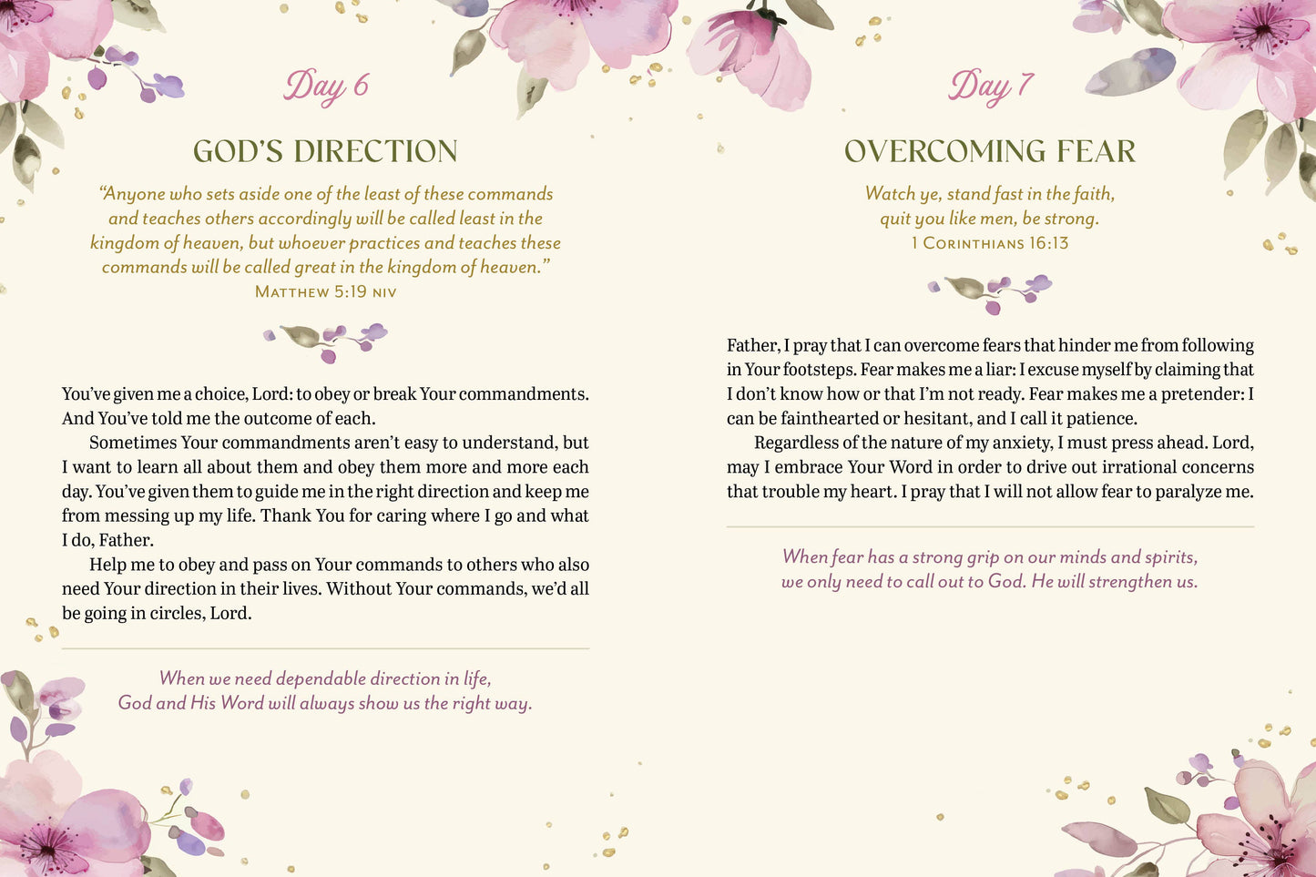 Daily Prayers and Promises for Women