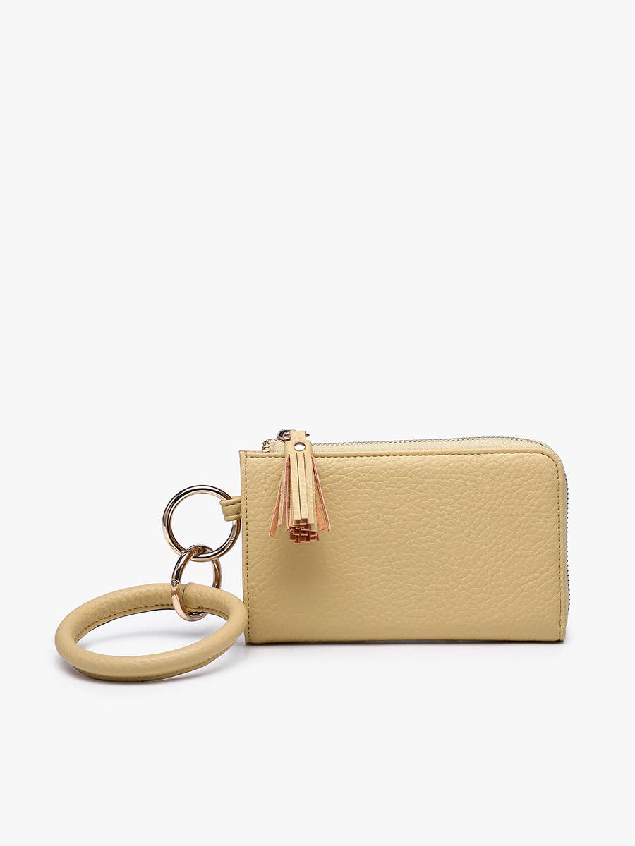 Liv Bangle Wristlet/Wallet : Gold