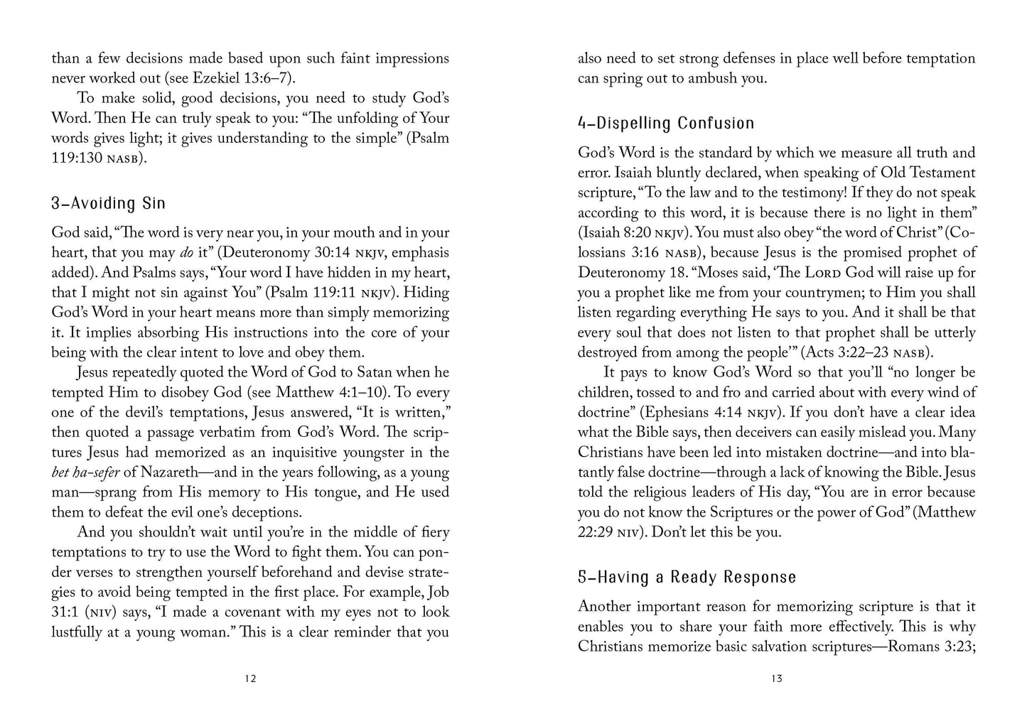 Women's Scripture Memory Guide