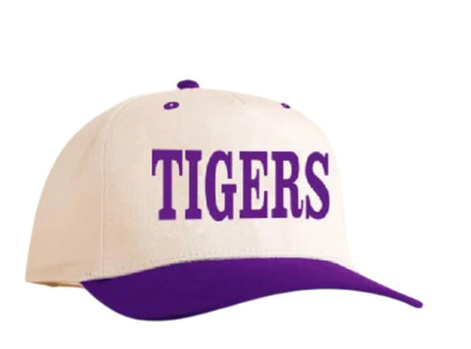 Lulu Mac Trucker Cap Tigers - Deep Purple