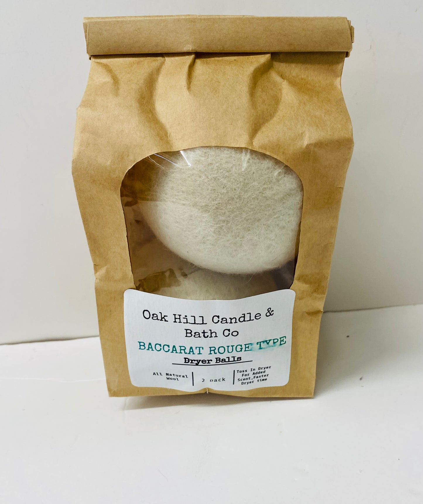 Dryer Balls 2- Pack / Oak Hill Candle & Bath Co.