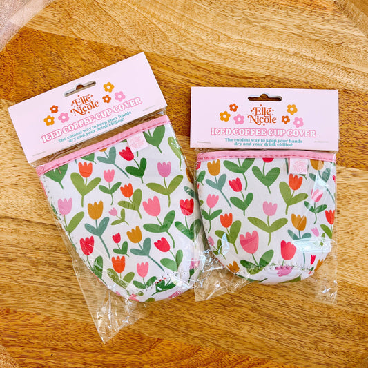 Coffee Cup Cover - Tulips: Small / 16oz