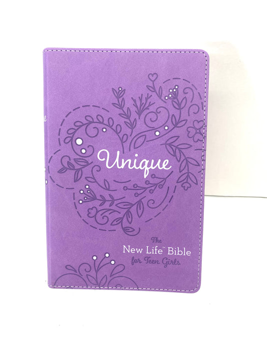 Unique / The New Life Bible for Teen Girls