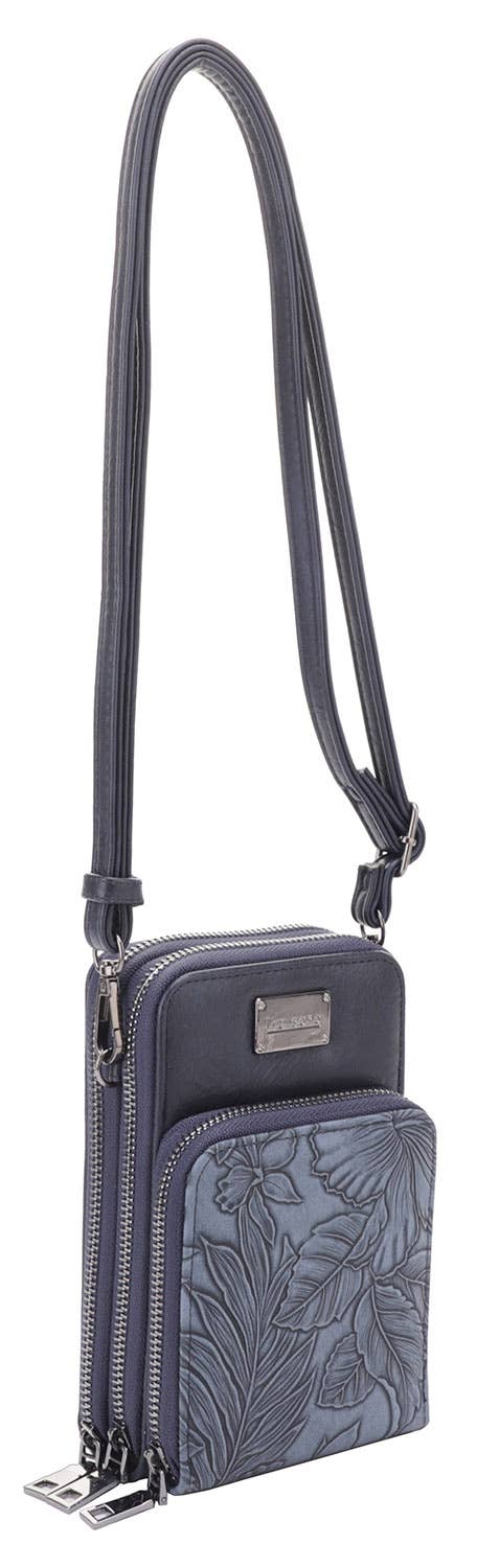 Gina 3313 small cross body: Bone - Liz Soto