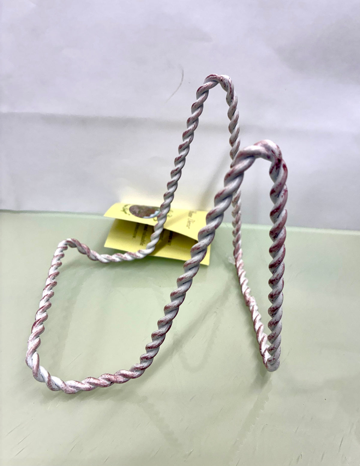Metal Rope Style Easel / Black or White