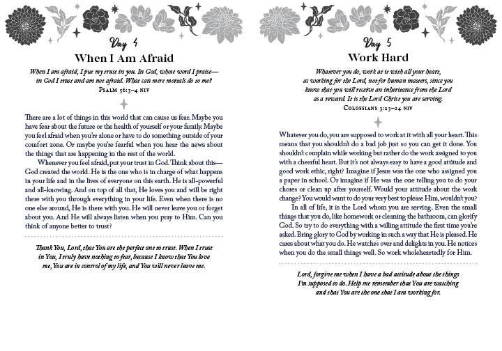 3-Minute Daily Devotions for Teen Girls