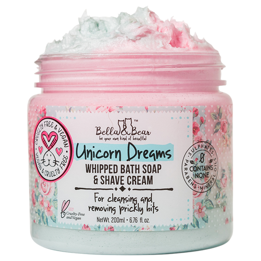 6.7oz Unicorn Dreams Bath Soap | Shave Cream |  Moisturizer