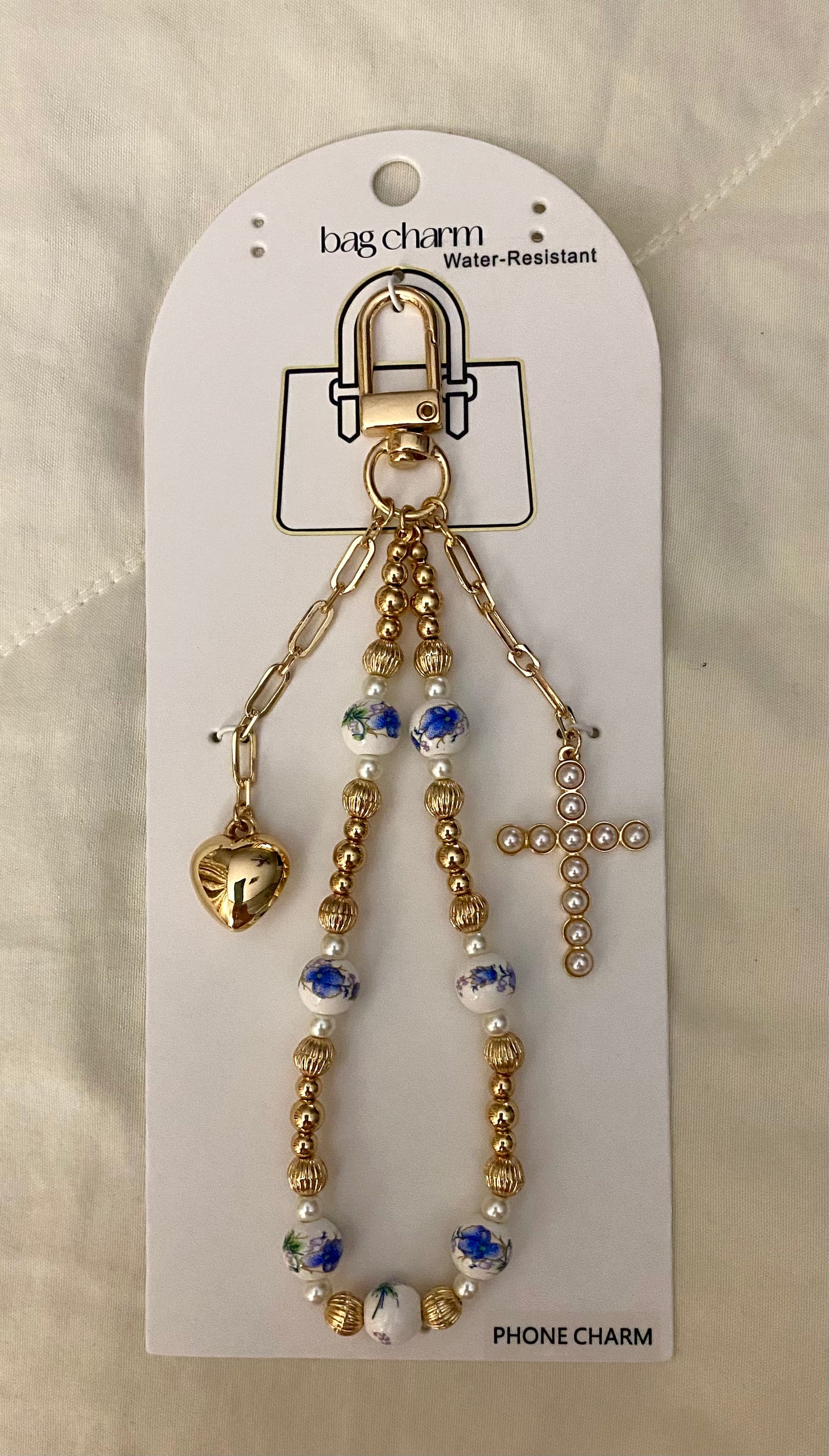 Bag Charm / Phone Charm - Clip On - Water Resistant