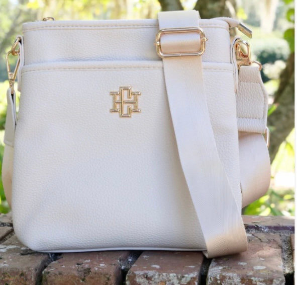Caroline Hill - Briggs Crossbody Cream or Taupe