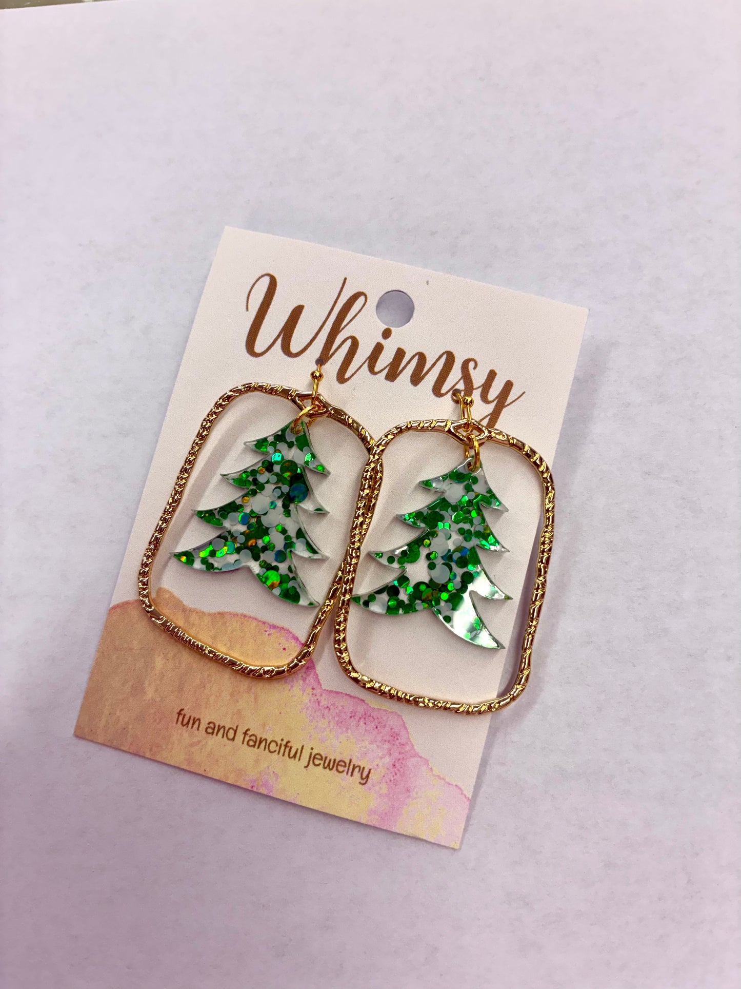 Christmas Tree Earrings