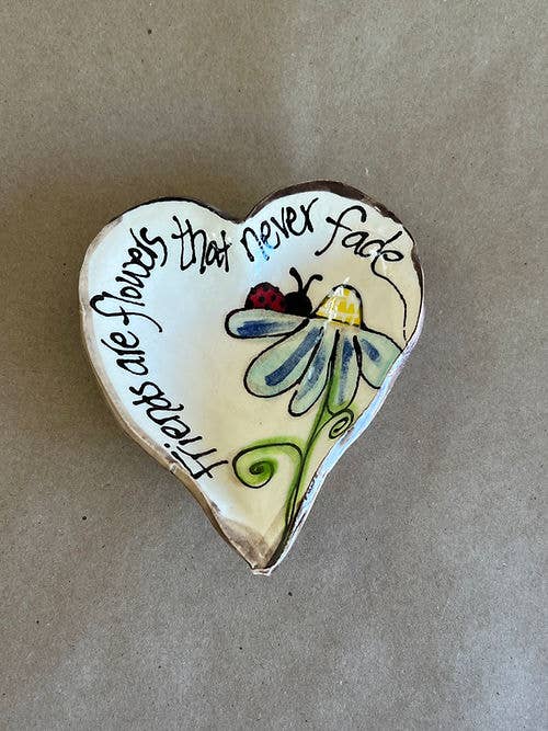 Small Heart-Shaped Bowl  ("Ladybug" 2025 Spring-Summer Line)